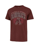 '47 Brand Men's Maroon Arkansas Razorbacks Double Header Franklin T-Shirt