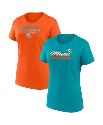 Fanatics Women's Miami Dolphins Risk T-Shirt Combo Pack