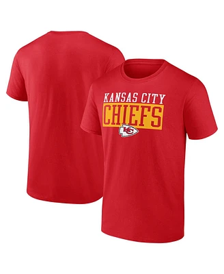 Fanatics Men's Red Kansas City Chiefs Head to Beat T-Shirt