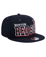 New Era Men's Navy Boston Red Sox Game Day Bold 9FIFTY Snapback Hat