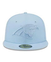 New Era Men's Light Blue Carolina Panthers Color Pack 59FIFTY Fitted Hat