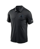 Nike Men's Black Carolina Panthers Franchise Performance Polo Shirt