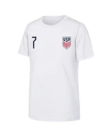 Outerstuff Big Boys and Girls Giovanni Reyna White Usmnt Name Number T-Shirt