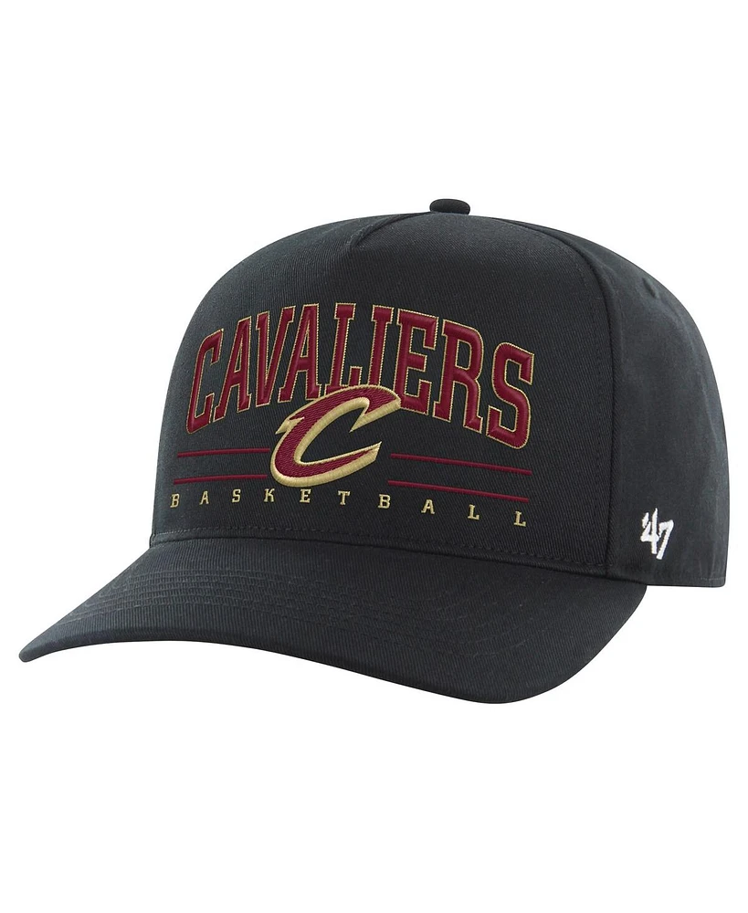 '47 Brand Men's Black Cleveland Cavaliers Core Roscoe Hitch Adjustable Hat