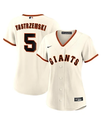 Nike Women's Mike Yastrzemski Cream San Francisco Giants Home Replica Player Jersey