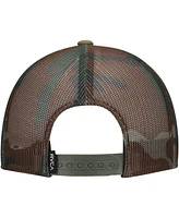 Rvca Big Boys and Girls Olive Va All the Way Trucker Snapback Hat