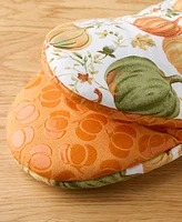 Martha Stewart Autumn Harvest Pumpkins Mini Oven Mitt, Set of 2