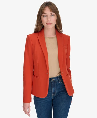 Tommy Hilfiger Women's One-Button Blazer