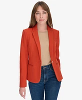 Tommy Hilfiger Women's One-Button Blazer