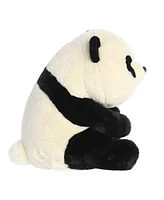 Aurora Large Panda Lin Lin Adorable Plush Toy Black 14"