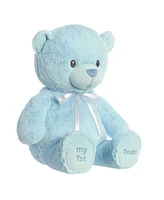 ebba Large My First Teddy Adorable Baby Plush Toy Blue 28"