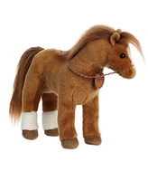 Aurora Large Showstoppers Quarter Horse Breyer Exquisite Plush Toy Brown 13"