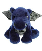 Aurora Small Sapphire Dragon Mini Flopsie Adorable Plush Toy Blue 8"