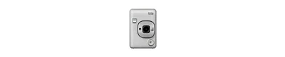 Fujifilm Instax Mini Hybrid LiPLay Instant Camera (Stone White) w/ Accessory