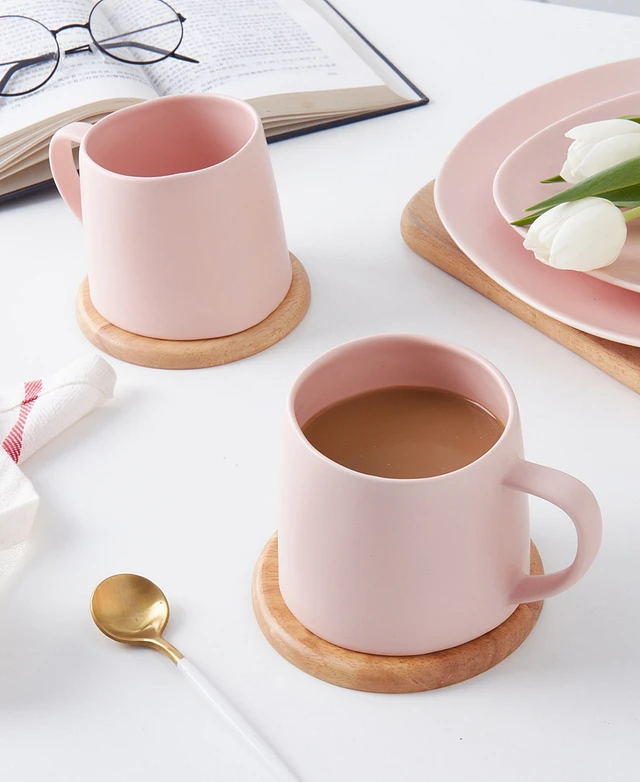 Stone Lain Delilah Porcelain Organic Shaped Plate Set Of 6 - Bed Bath & Beyond