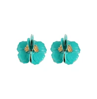 Sohi Women's Flora Drop Earrings