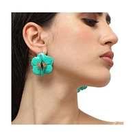 Sohi Women's Flora Drop Earrings