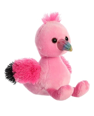 Aurora Small Fairy Flamingo Mini Flopsie Adorable Plush Toy Pink 8"