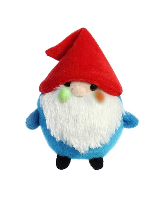 Aurora Mini Light Up Gnome Holiday Festive Plush Toy Red 3.5"