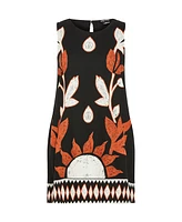 City Chic Women's Nala Print Dress