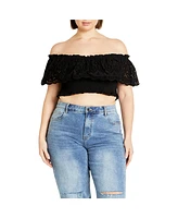 City Chic Women's Jayde Top