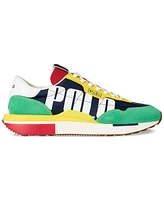 Polo Ralph Lauren Men's Train 89 Logo Lace-Up Sneakers