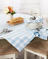 Design Imports Buffalo Check Tablecloth