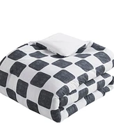 Intelligent Design Miley Checkered 5-Pc. Comforter Set, Full/Queen