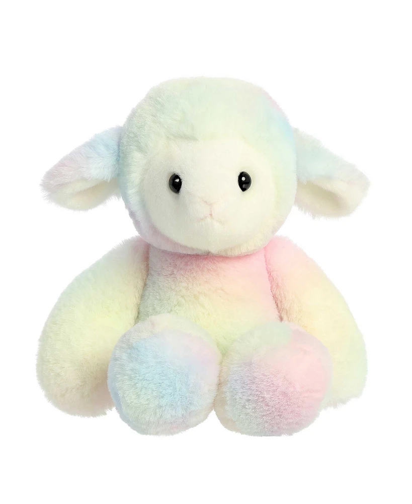 Aurora Medium Stella Sheep Spring Vibrant Plush Toy Rainbow 12"