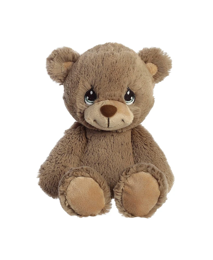 Aurora Small Barley Bear Precious Moments Inspirational Plush Toy Brown 8.5"