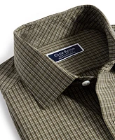 Club Room Men's Nano Check Dress Shirt, Created for Macy's