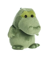 Aurora Large Happy Alligator Happy Hippo and Friends Whimsical Plush Toy Green 13"