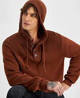 Sun + Stone Men's Hooded Sweater, Created for Macy's