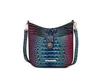 Mkf Collection Giovana Gradient Rainbow Faux Crocodile-Embossed Crossbody Bag by Mia K