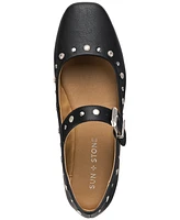 Sun + Stone Women's Caiaa Studded Mary Jane Flats, Created for Macy's