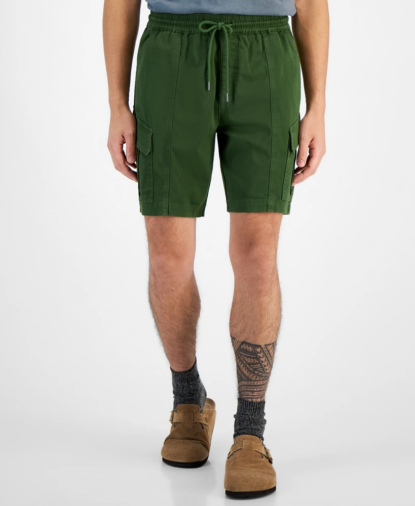 Sun + Stone Men's Don Cargo Shorts, Created for Macy's