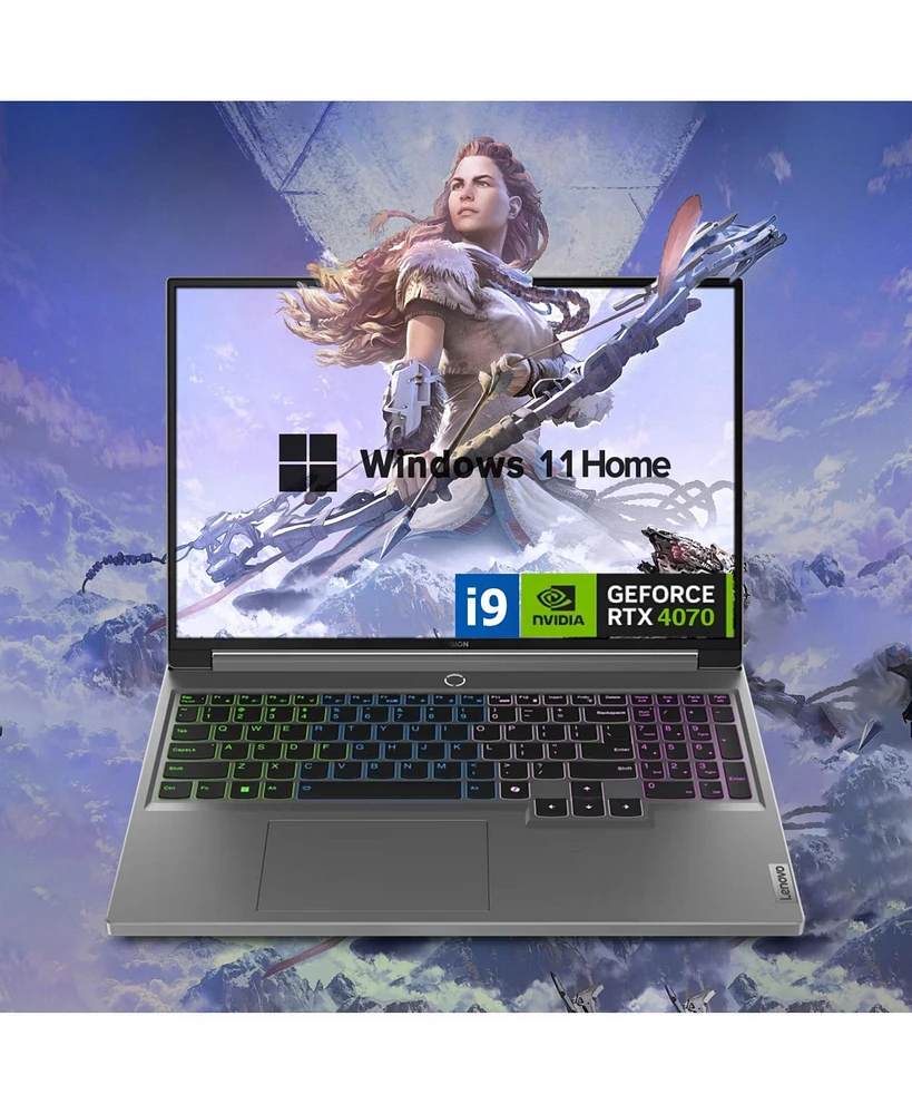 Lenovo Legion 5 16" Gaming Traditional Laptop Intel Core i9 14900HX 16GB Ram Nvidia GeForce Rtx 4070 512GB Ssd Storage Windows 11 Home Wqxga 165Hz