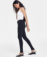 I.n.c. International Concepts Women's Mid-Rise Skinny Pants, Regular, Long & Short Lengths, Created for Macy's