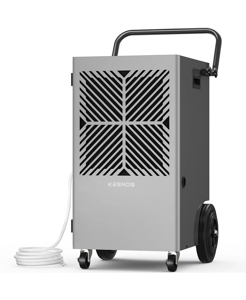 Waykar Kesnos 155 Pint Commercial Dehumidifier w/ Built-in Pump Up to 8,000 Sq.Ft