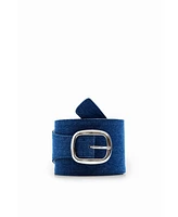 Desigual Women's Denim sash belt