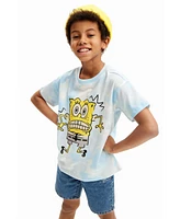 Desigual Boys Boys's Tie-dye SpongeBob T-shirt