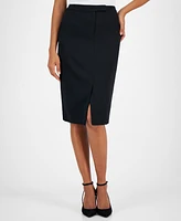 Kasper Women's Zip-Front Pencil Skirt