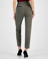 Kasper Women's Pull-On Straight-Leg Pants