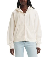 Levi's Women's Zippered Drop-Shoulder Hoodie