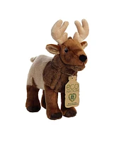 Aurora Medium Elk Eco Nation Eco-Friendly Plush Toy Brown 10.5"