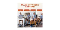 LifePro Under Desk Bike Pedal Exerciser with Resistance Bands, Arm and Leg Mini Stationary Bike, Desk Workout, Fitness App Compatible
