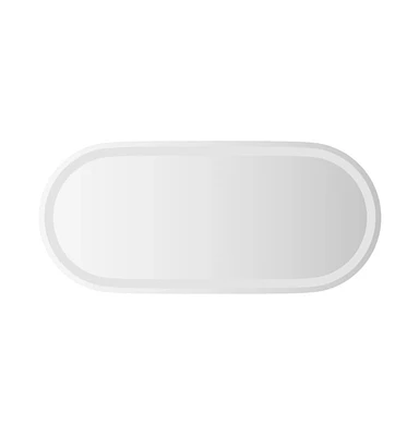 vidaXL Led Bathroom Mirror 31.5"x13.8" Oval