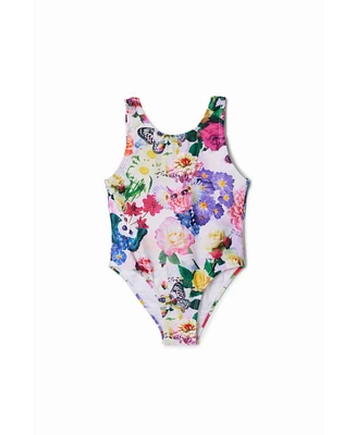 Desigual Girls Girls's Fantasy strap swimsuit