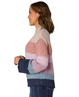 Democracy Women's Multicolored Stripe Sweater