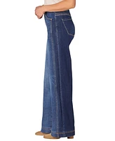 Democracy Women's "Ab" Solution Wide Leg Jean